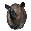 Black Rhinoceros Wall Trophy