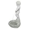 Manneken Pis W/ Shell Basin & Pump