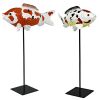 Set Of Med & Lg Japanese Koi