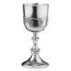 Grape Harvest Pewter Goblet