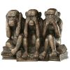 See Speak Hear No Evil Monkeys Figurine