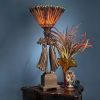 Art Deco Stained Glass Lamp