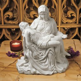 Large Marble Resin Pieta