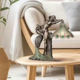 Peacock Goddess Lamp