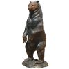 Standing Black Bear Bronze Statue