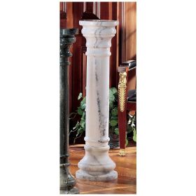 White 31 In Marble Column