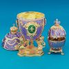 Royal Fleur De Lis Faberge Egg