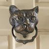 Black Cat Iron Door Knocker