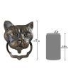 Black Cat Iron Door Knocker