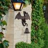 Cast Iron Dragon Doorbell