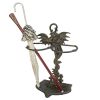 Wyvern Dragon Iron Walking Stick Holder