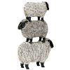 Three Stacked Sheep Spirit Animal Statue