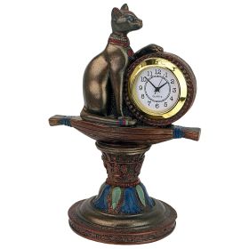 Bastets Egyptian Altar Clock