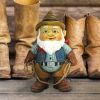 Country Cowboy Klaus Gnome Statue