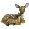 Mothers Love Doe & Fawn Statue