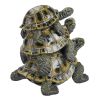 Medium Threes A Crowd Turtle Statue