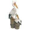 Oceans Perch Pelican Statue