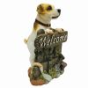 Jack Russell Dog Welcome Sign