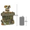 Jack Russell Dog Welcome Sign