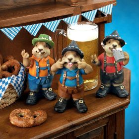 Oktoberfest Muskrats Beer Buddy Trio