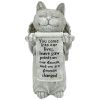 Paw Prints On Our Hearts Cat Statue