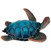 Medium Blue Sea Turtle Statue