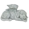 Dog Angel Memorial Statue