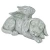 Dog Angel Memorial Statue