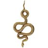 Gold Egyptian Snake Wall Sculpture