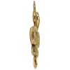 Gold Egyptian Snake Wall Sculpture