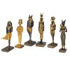 Set/6 Egyptian God Statues