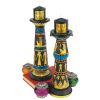 S/2 Temple Of Luxor Candle Holders