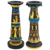 S/2 Temple Of Luxor Candle Holders