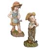 S/ Farmer Frank & Fanny Statues