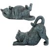 S/2 Playful Cats Statues