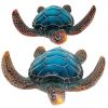 S/2 Blue Sea Turtle Statues