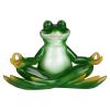 Strike A Pose Yoga Frog Statue