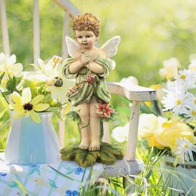 Gertie The English Flower Fairy Statue