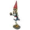 Oktoberfest Gerta Skeleton Gnome Statue