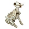 Fetch The Skeleton Dog Statue