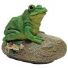 Thurston The Frog Garden Rock Statue