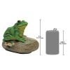 Thurston The Frog Garden Rock Statue