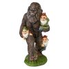 Schlepping Garden Gnomes Bigfoot Statue