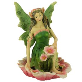 Green Fairy Of Acorn Hollow Statue