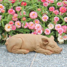 Sandman The Piggy Sleeping Pig Statue