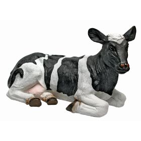 Daisy The Lounging Cow Statue