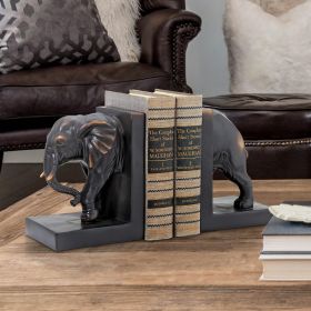 Elephant Bookend Pair