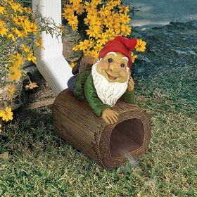 Stormie The Gnome Rain Gutter