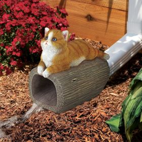 Kitty Cat Rain Gutter