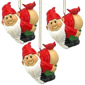 3 Pak Loonie Moonie Ornament